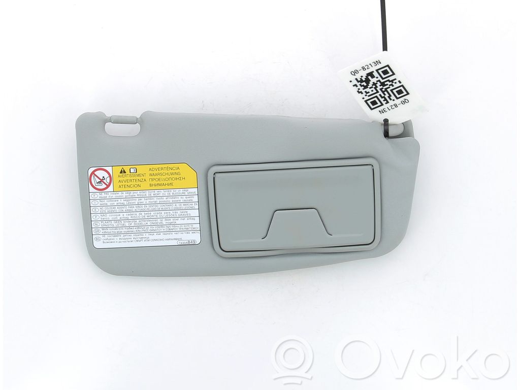 Citroen C-Zero Sun visor 