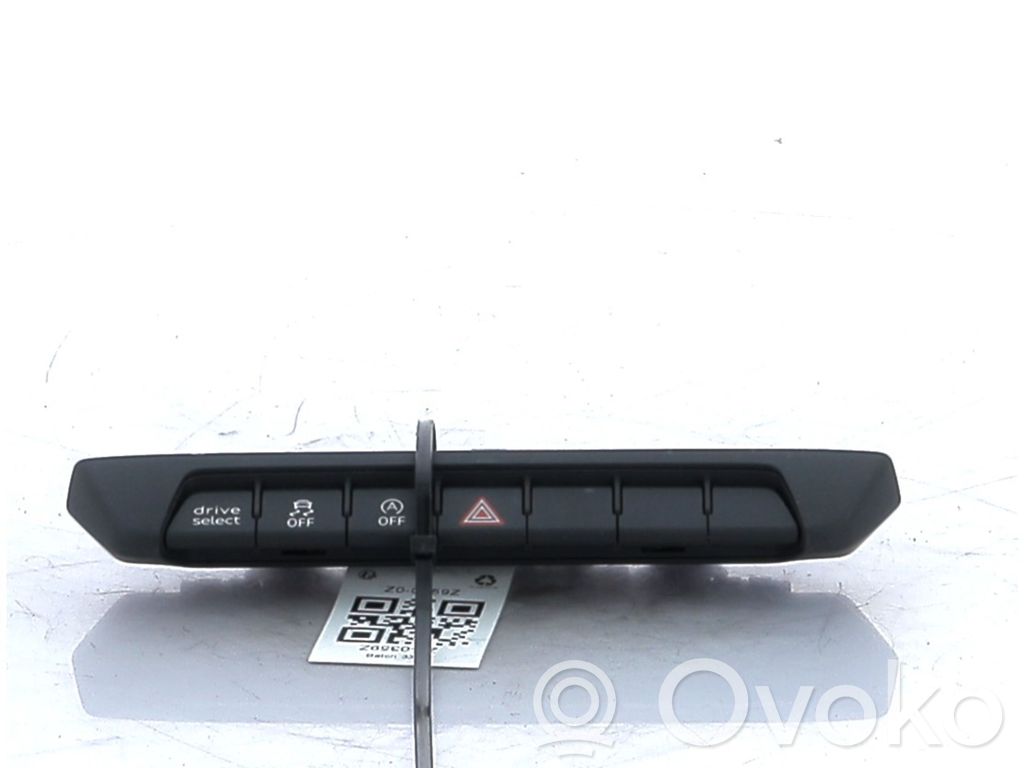 Audi A1 Botón interruptor de luz de peligro 