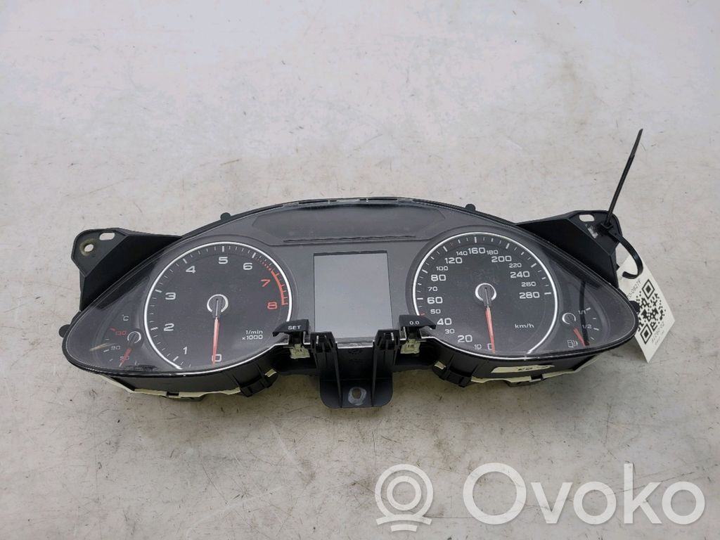 Audi A4 S4 B8 8K Tachimetro (quadro strumenti) 