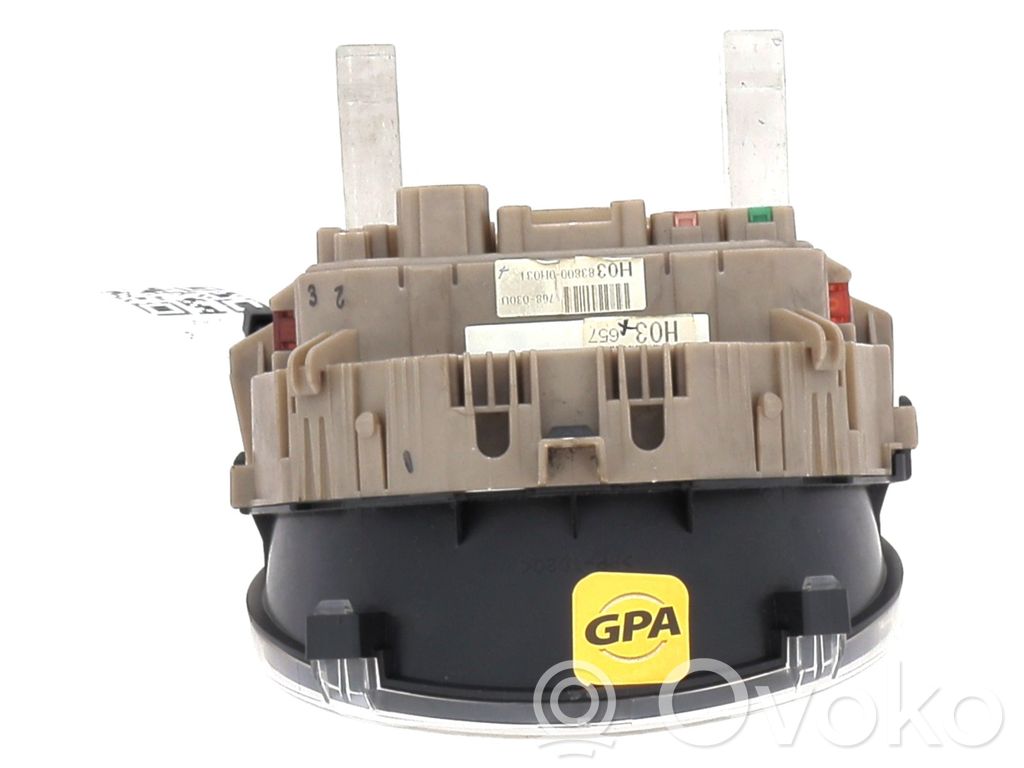 Toyota Aygo AB10 Speedometer (instrument cluster) 