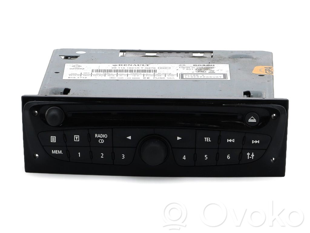 Panel / Radioodtwarzacz CD/DVD/GPS   281157237R,H13468Q