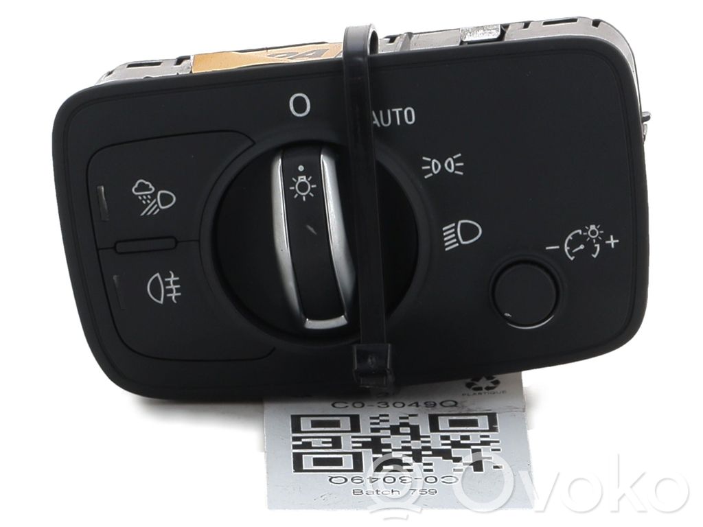 Audi A3 S3 8V Light switch 
