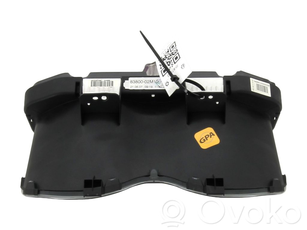 Toyota Auris 150 Geschwindigkeitsmesser Cockpit 