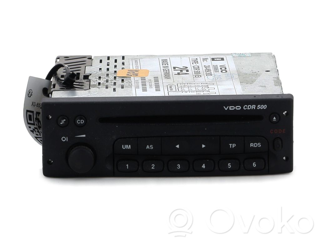 Panel / Radioodtwarzacz CD/DVD/GPS   93171870,X08518J
