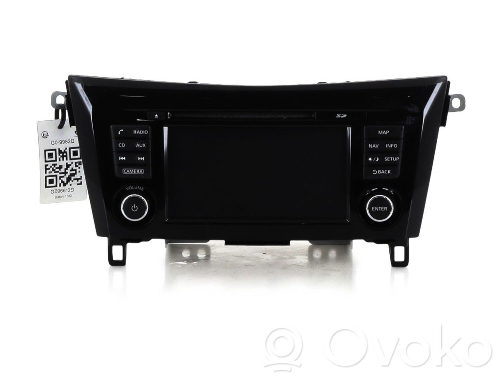 Nissan Qashqai Unitate principală radio/CD/DVD/GPS 