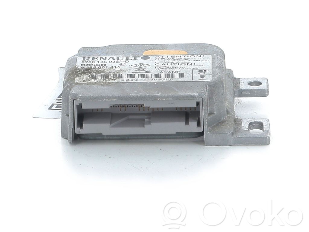 Airbag control unit/module   8200375763,T11071L