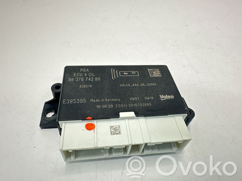 Peugeot 2008 II Parking PDC control unit/module 