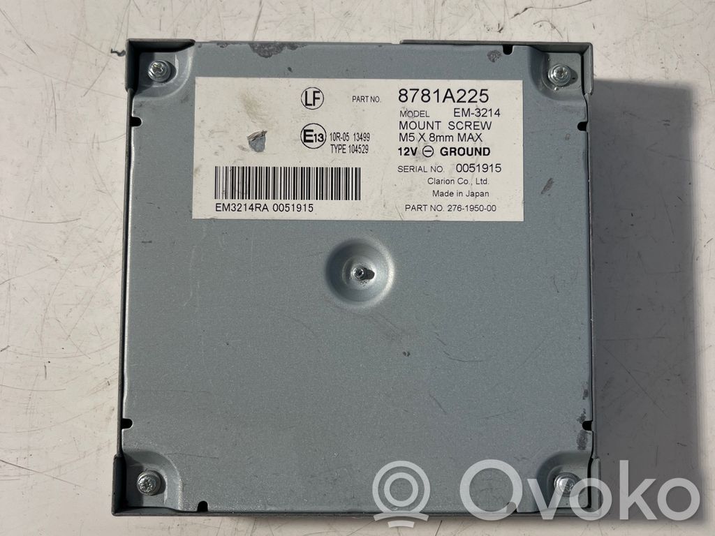 Mitsubishi Eclipse Cross Other control units/modules 