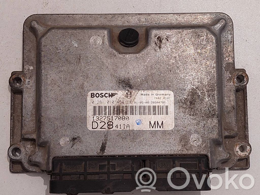 Engine control unit/module   1327517080,0281010454,28SA4786
