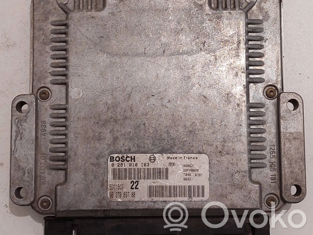 Peugeot 306 Engine control unit/module 