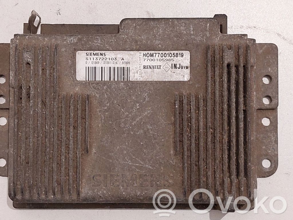 Renault Laguna I Engine control unit/module 