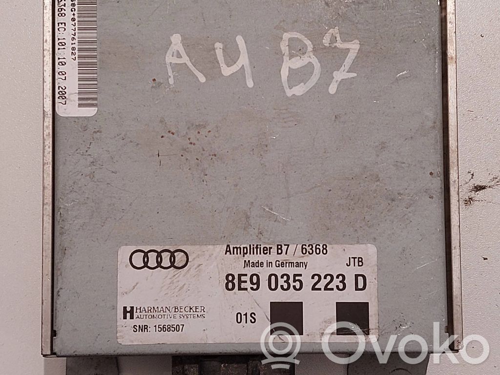 Audi A4 S4 B7 8E 8H Amplificator sunet 