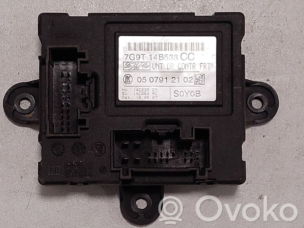 Unidad de control/módulo de la puerta   7G9T14B533CC,14C235,0507912102