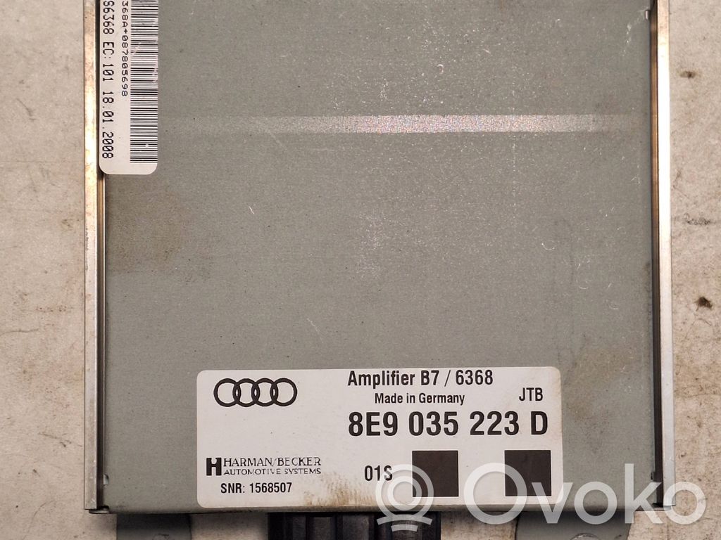 Audi A4 S4 B7 8E 8H Amplificator sunet 