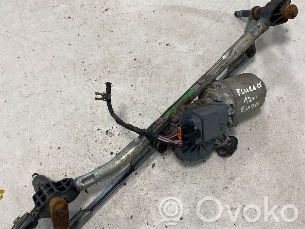 Renault Fluence Motor y varillaje del limpiaparabrisas delantero 