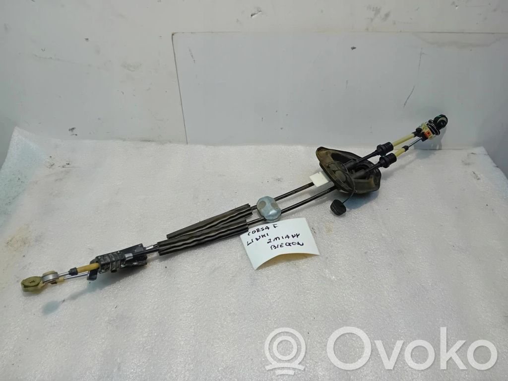 Opel Corsa F Gear shift cable linkage 