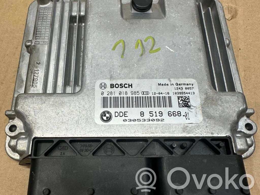 BMW 3 E90 E91 Engine control unit/module 