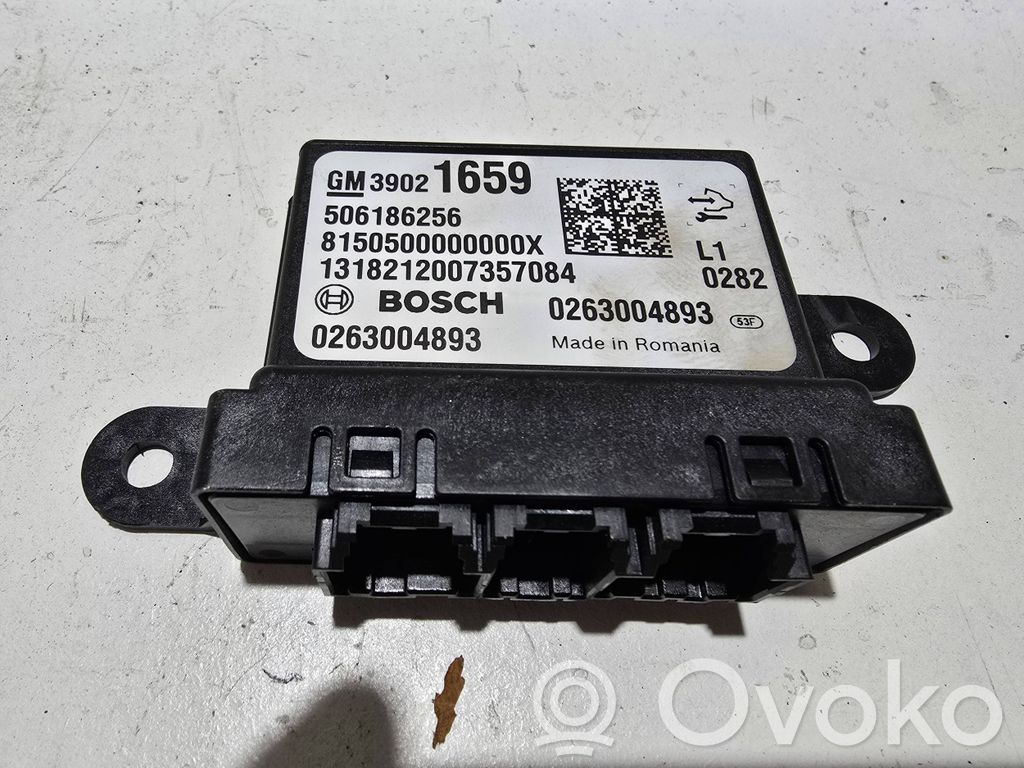 Opel Corsa E Parking PDC control unit/module 
