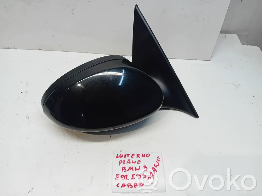 BMW 3 E92 E93 Front door electric wing mirror 