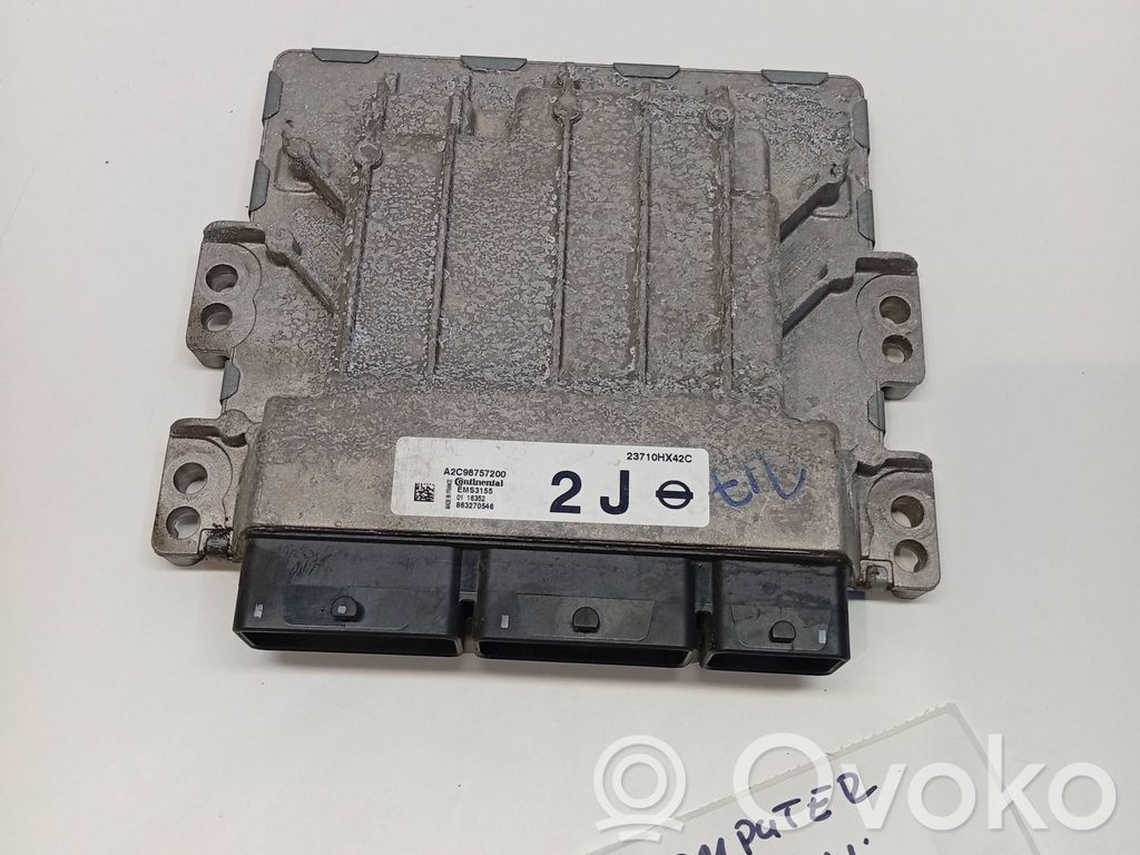 Nissan Qashqai Unidad de control/módulo del motor 