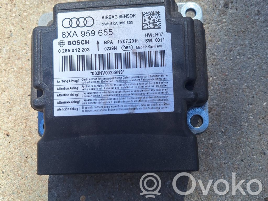 Audi A1 Airbag control unit/module 
