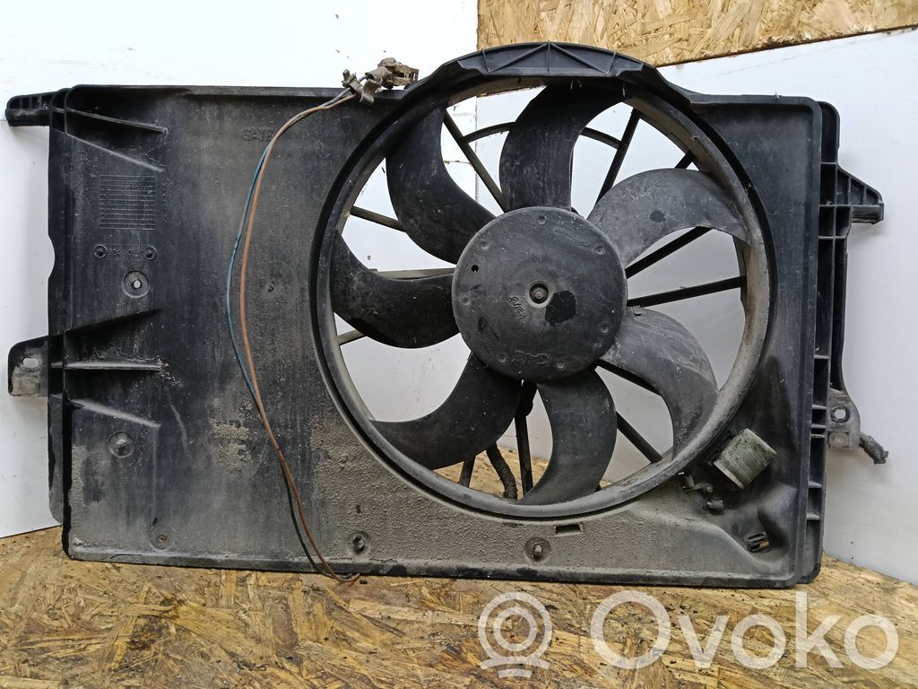Opel Meriva A Elektrisks radiatoru ventilators 