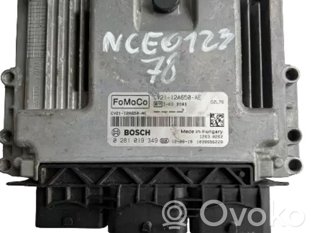 Ford Fiesta Engine ECU kit and lock set 