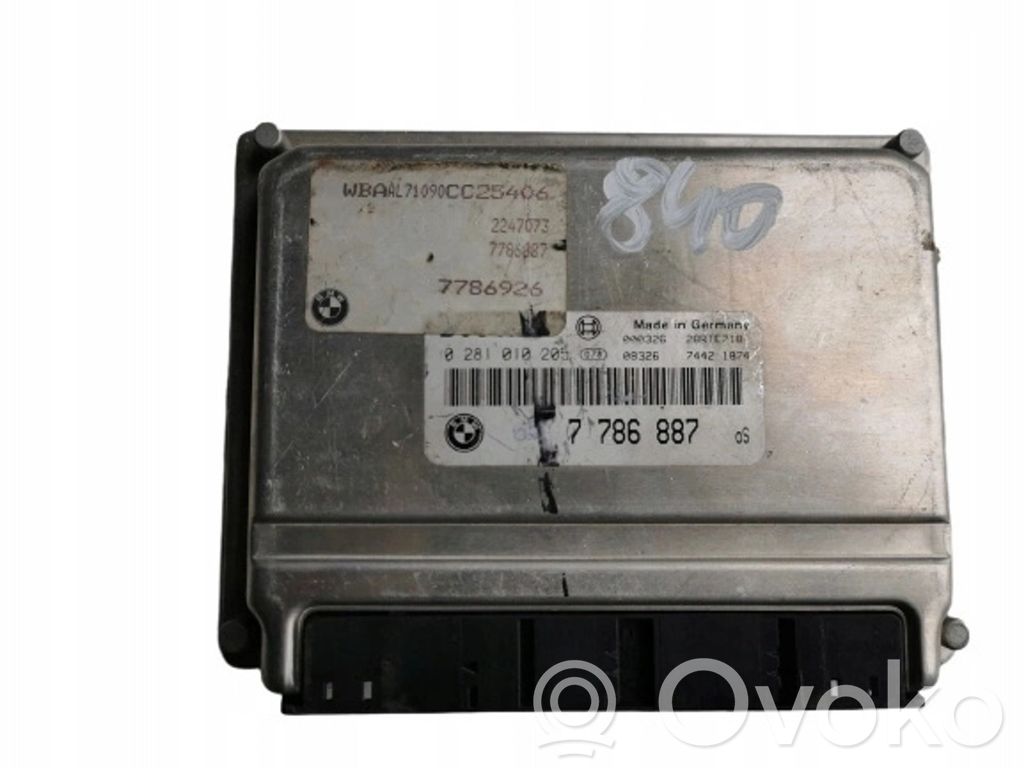 BMW 3 E21 Engine ECU kit and lock set 