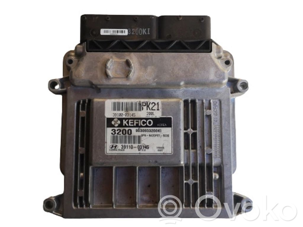 Hyundai i10 Engine ECU kit and lock set 