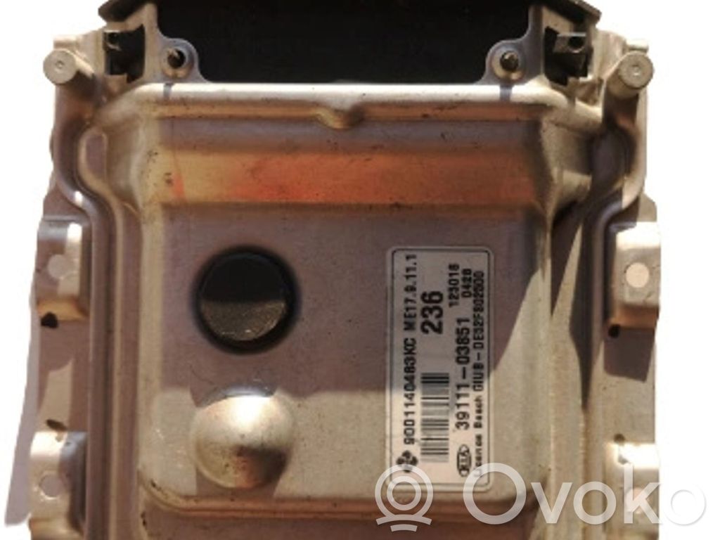 KIA Rio Engine ECU kit and lock set 