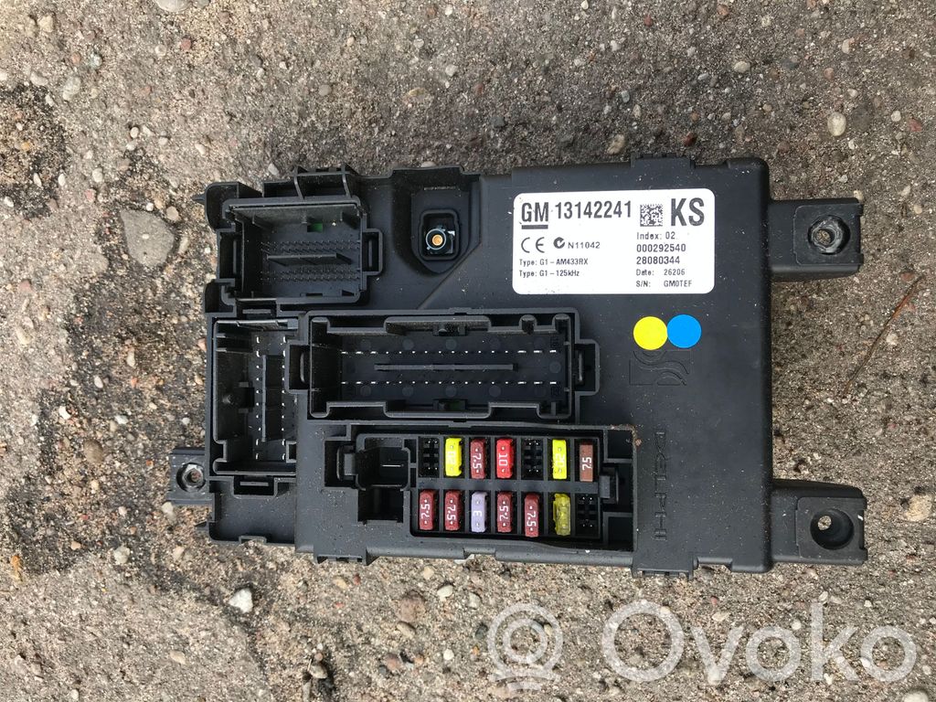 Opel Corsa D Comfort/convenience module 