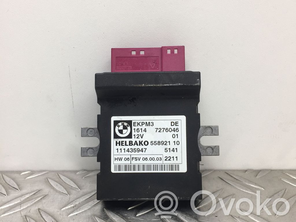 Unité de commande / module de pompe à carburant   7276046,16147276046,55892110,111435947