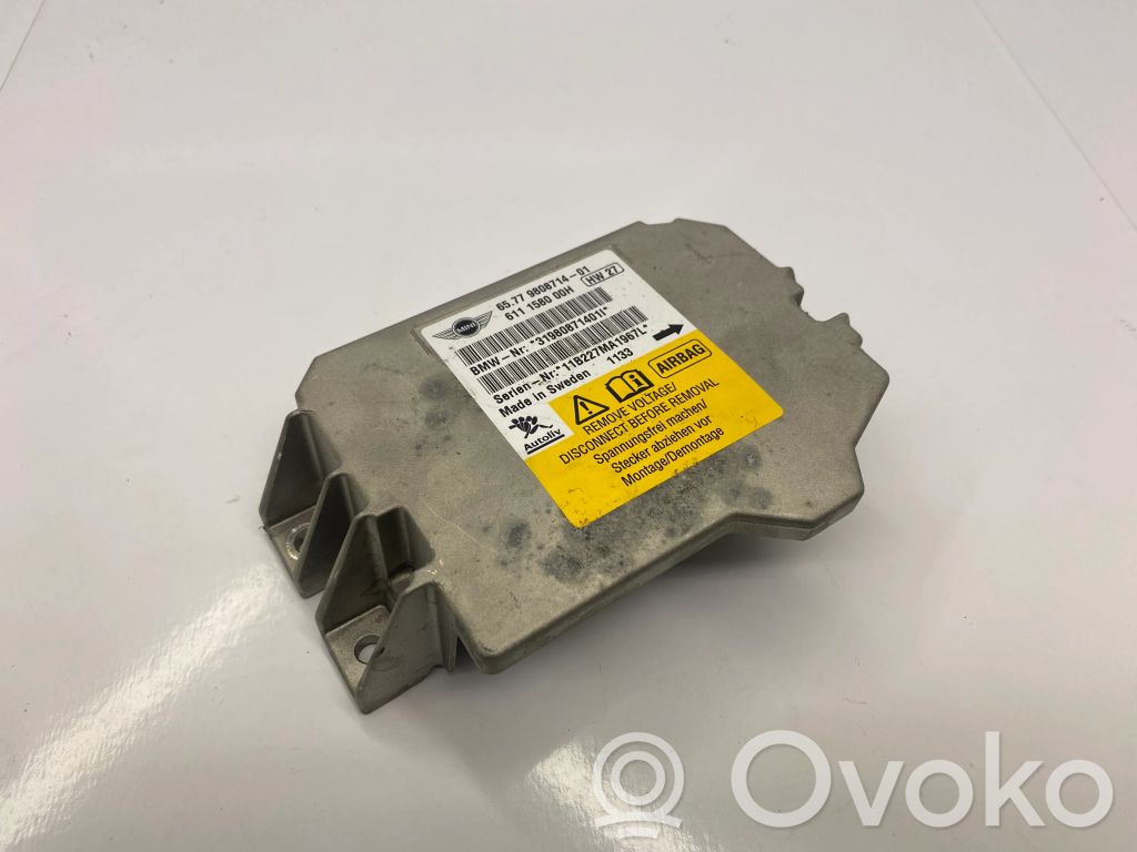 Mini One - Cooper Coupe R56 Sterownik / Moduł Airbag 