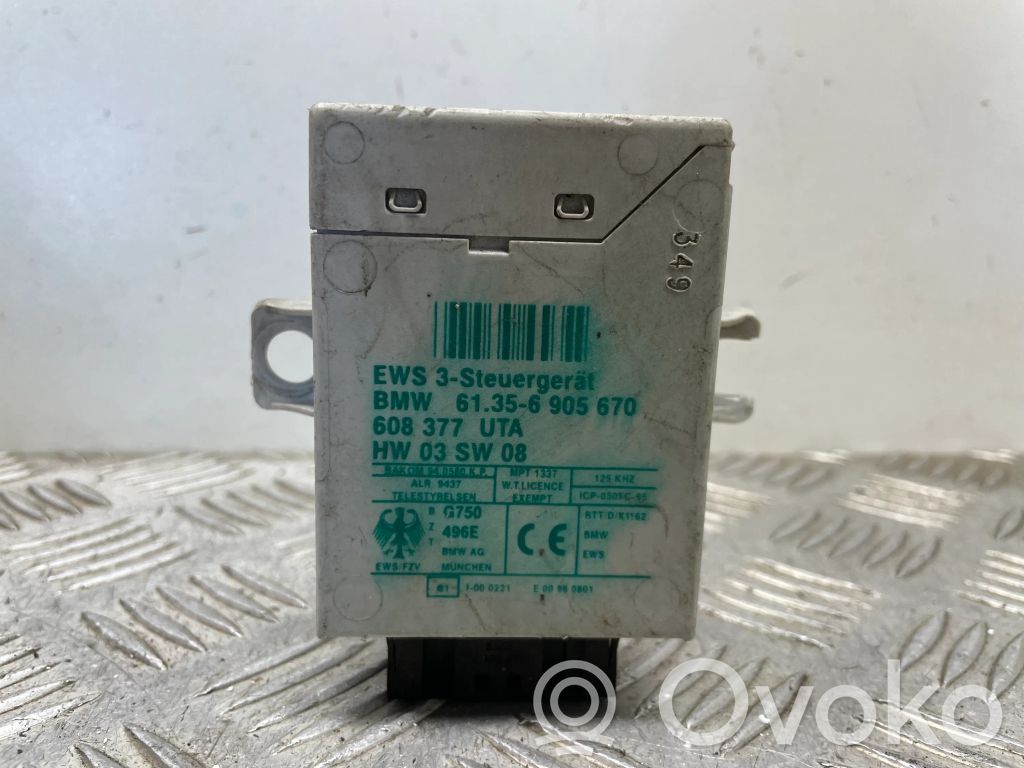 BMW 5 E39 Ajonestolaitteen ohjainlaite/moduuli 