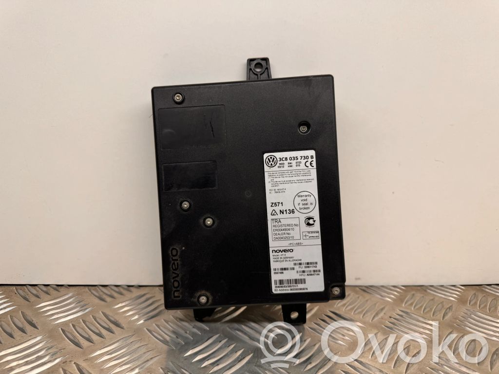 Skoda Superb B6 (3T) Bluetooth control unit module 