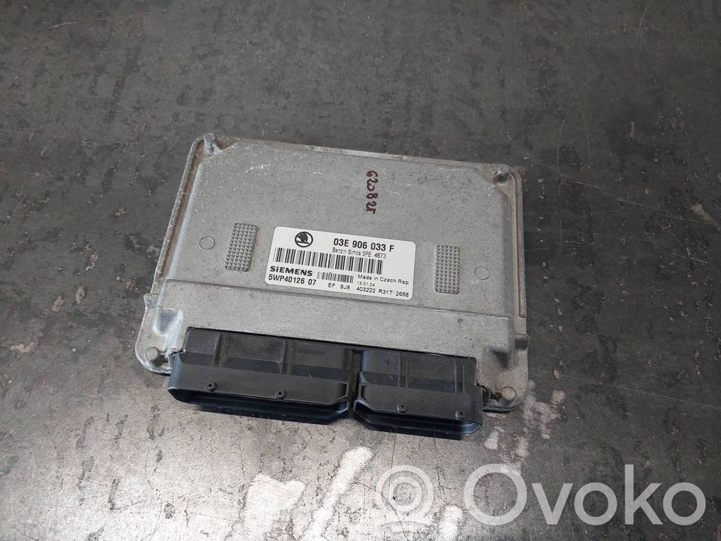 Skoda Fabia Mk1 (6Y) Engine control unit/module ECU 