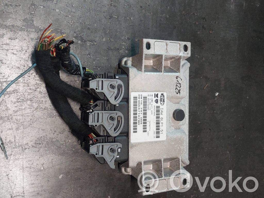 Engine control unit/module   9654716780,9654792980