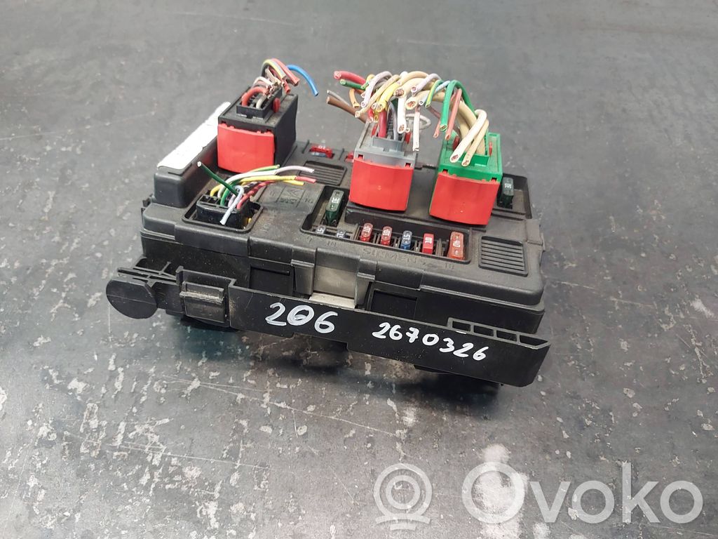 Peugeot 206 BSM Valdymo blokas 