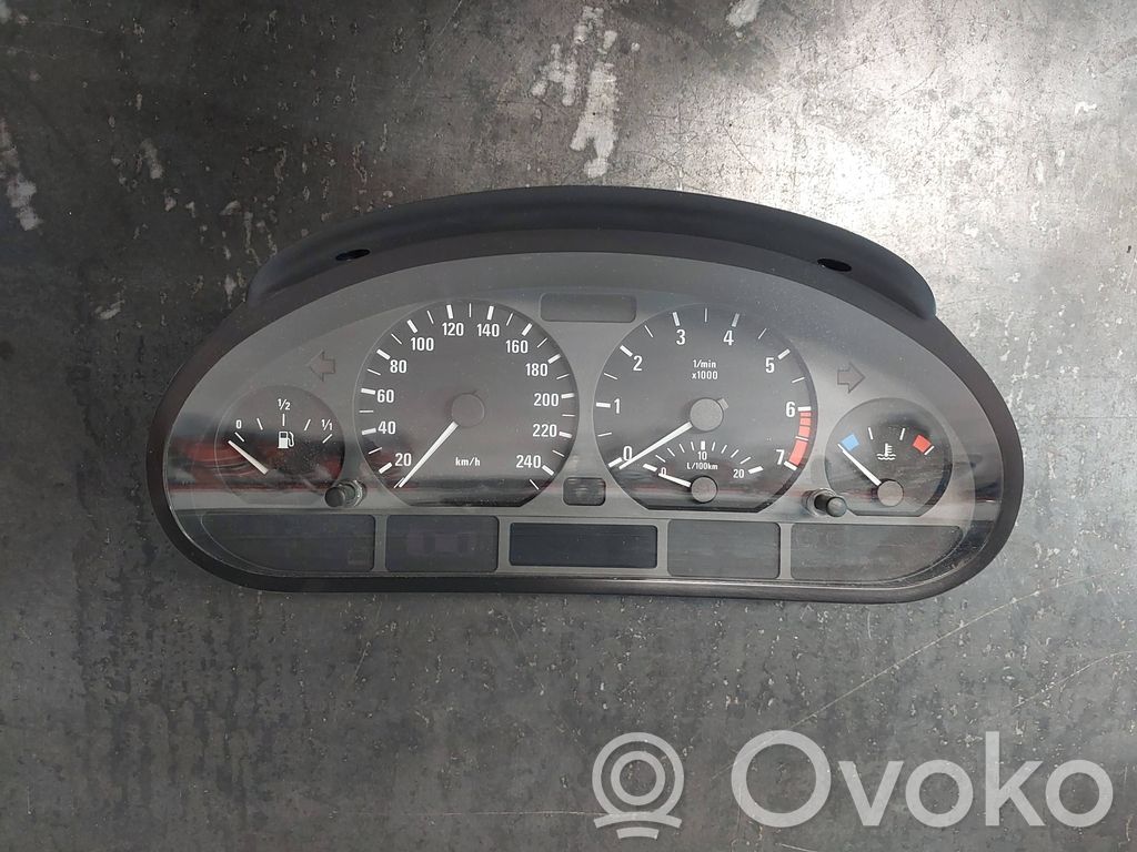 BMW 3 E46 Speedometer (instrument cluster) 
