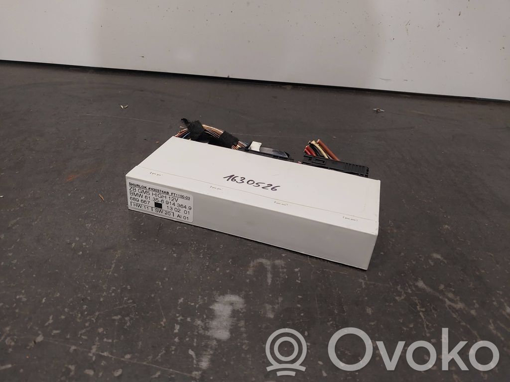 BMW 3 E46 Módulo de confort/conveniencia 