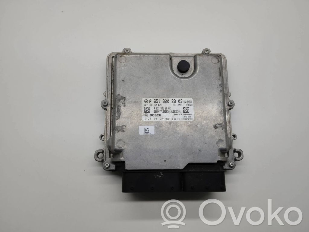 Mercedes-Benz V Class W447 Engine control unit/module ECU 