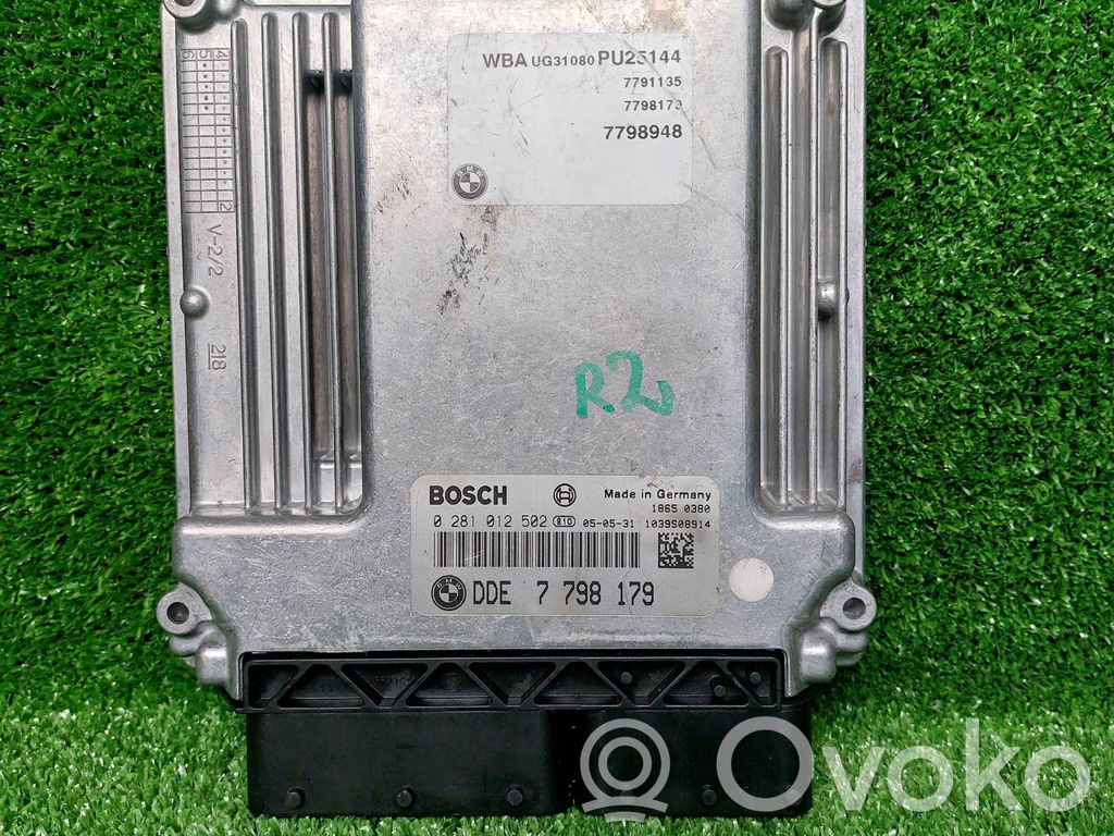 Unité de commande, module ECU de moteur   7798179,0281012502