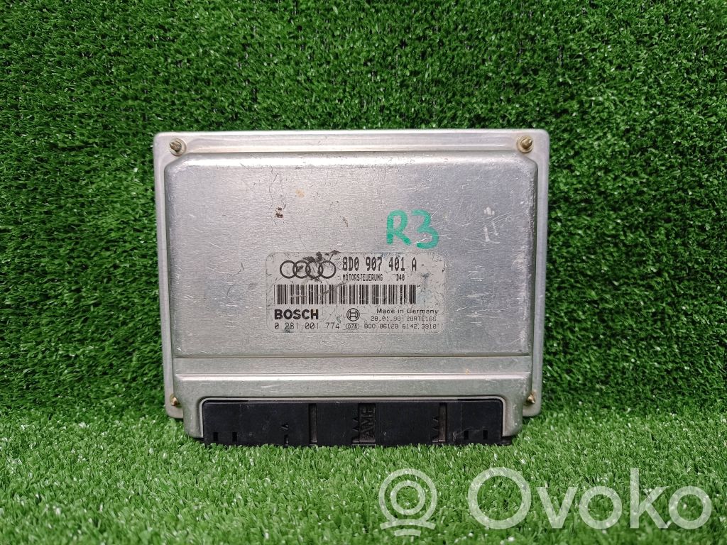 Engine control unit/module   8D0907401A,0281001774