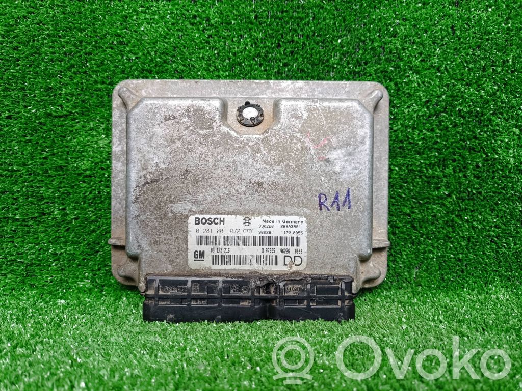 Engine control unit/module   0281001972,09173216