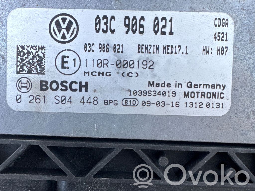 Volkswagen PASSAT B6 Calculateur moteur ECU 