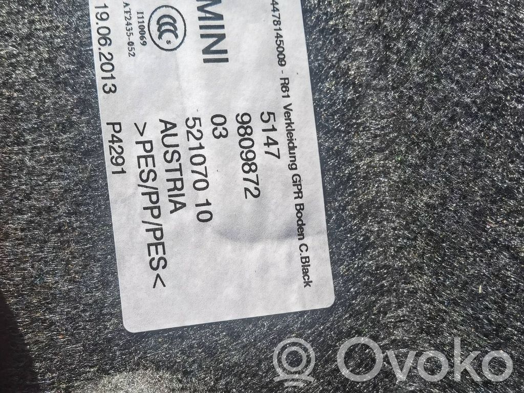 Mini Paceman (R61) Kita salono detalė 