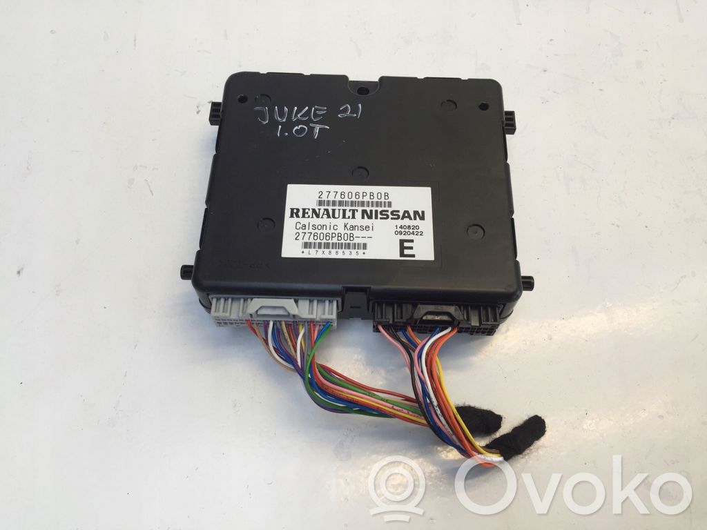 Nissan Juke II F16 Air conditioning/heating control unit 