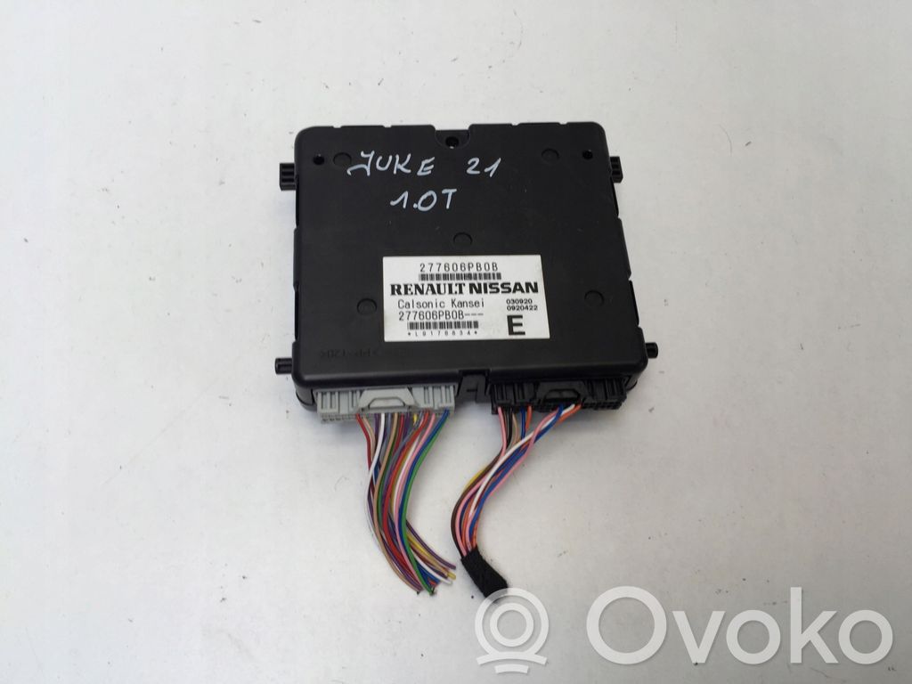 Nissan Juke II F16 Air conditioning/heating control unit 