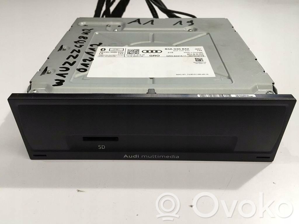 Audi A1 Navigation unit CD/DVD player 