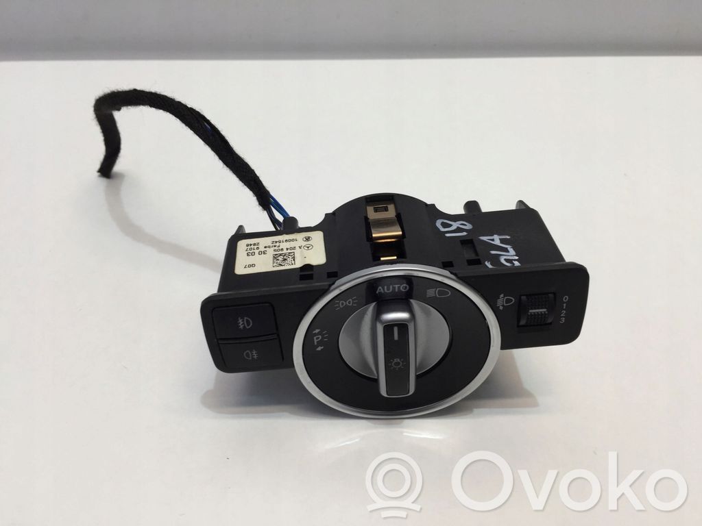 Mercedes-Benz GLA W156 X156 Interruptor de luz 